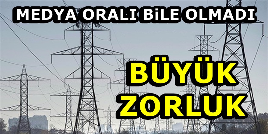 9 ayda 3,3 milyon kişi elektrik borcunu ödeyemedi!