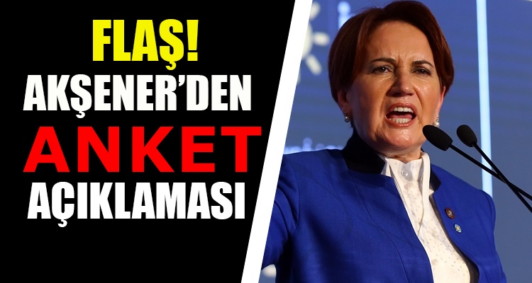 Meral Akşener'in şok eden AKP anketi iddiası!