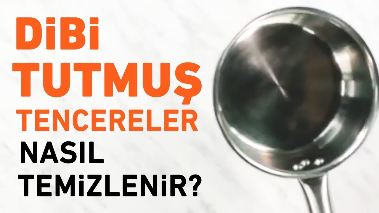 Dibi Yanmış tencerenizi 2.dakikada pırıl pırıl yapın