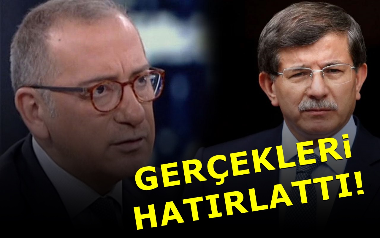 Fatih Altaylı Ahmet Davutoğlu'na seslendi: Beni üzmeyin