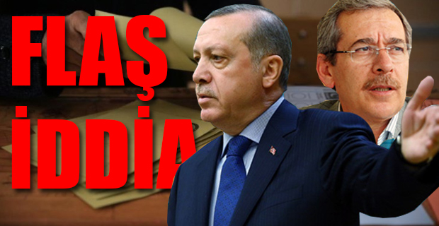 Abdüllatif Şener'den şok seçim olmayabilir iddiası