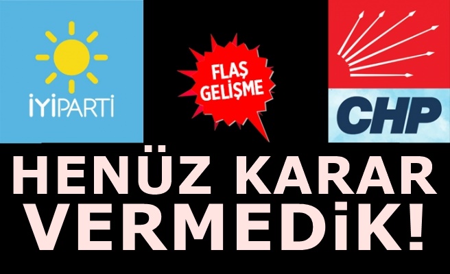İyi Parti'den CHP'nin boykot kararına şaşırtan çıkış!