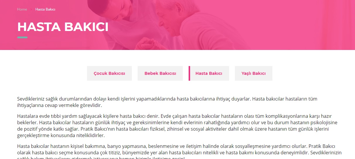 Hasta Bakıcı Görevleri Nelerdir?.