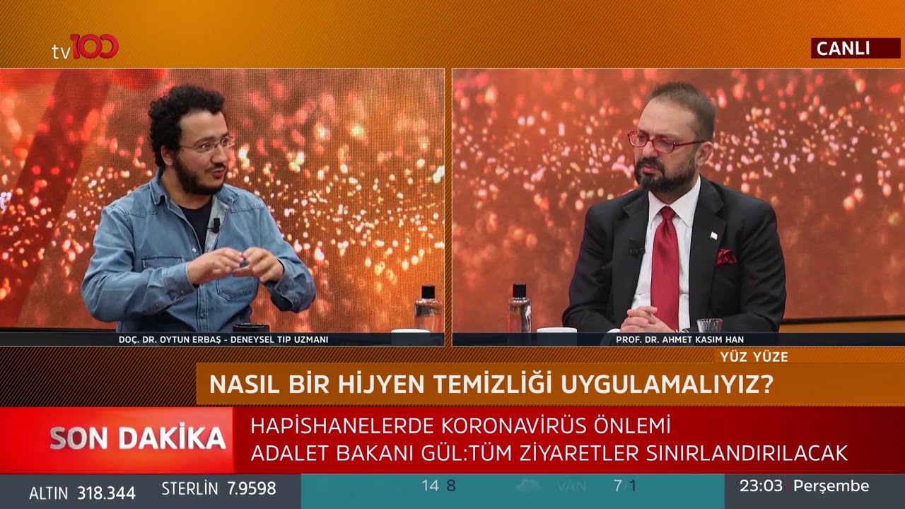 Doç. Dr. Oytun Erbaş uyarıyor : Koronavirüsü 41 derecede yaşar ama..