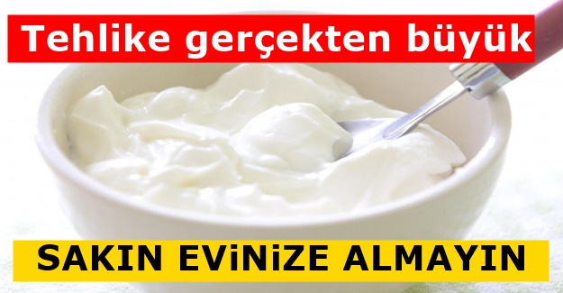 Yoğurdun üzerinde bu rakamlardan varsa almayın!