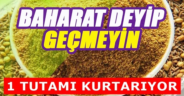 1 Hafta boyunca Yoğurtla Kimyon Karıştırıp yenildiğinde şıp diye bitiyormuş