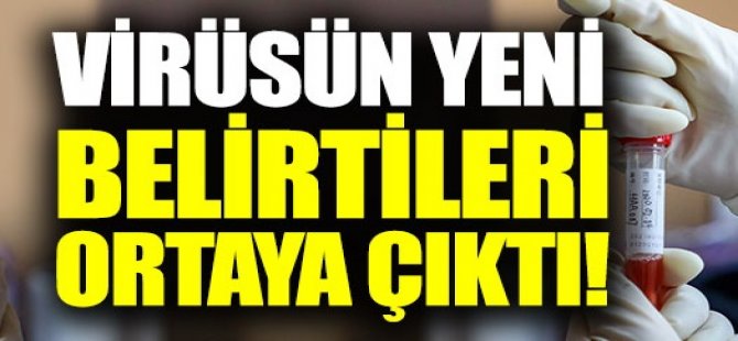 Bilim İnsanları Koronavirüsün 3 yeni belirtisini ortaya çıkardı