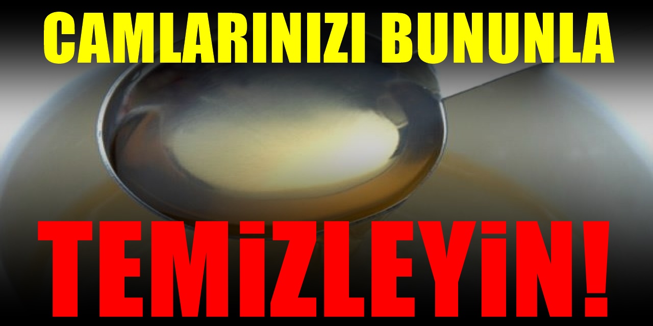 Camlarınızı Aynalarınızı Leke Bırakmadan temizleyebileceğiniz yöntem