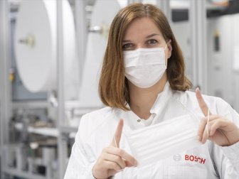 Bosch, Tam Otomatik Maske Üretim Hattını Hayata Geçirdi
