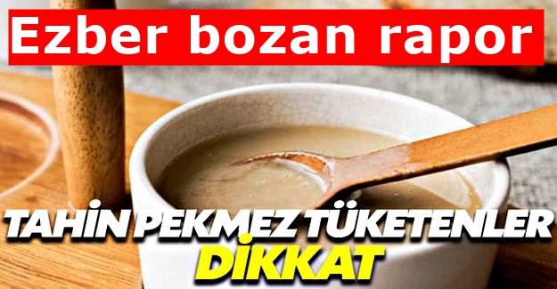 Kahvaltıda çok fazla Tahin Pekmez Yiyorsanız Sizde de oluşabilir