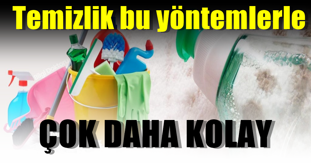 30 Dakika içinde Evinizi Temizlemek için 8 temizlik sırrı..