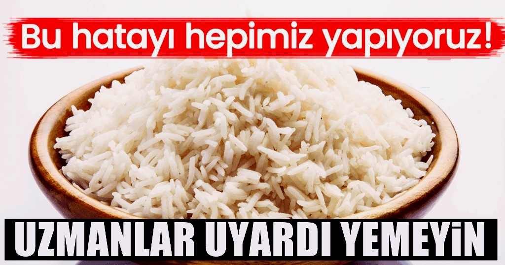 Pişirdikten Sonra Ertesi Gün tekrar ısıtıp yemeyin - Bir tabağı bile zararlı