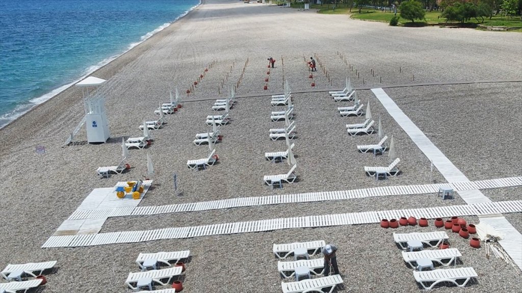 Antalya'daki Dünyaca ünlü Sahilde Tatil bundan böyle bu şekilde yapılacak