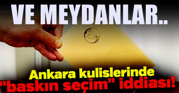 Ünlü Anket Firmasından Kritik İddia! AKP Sahaya İnecek nedeni ise..