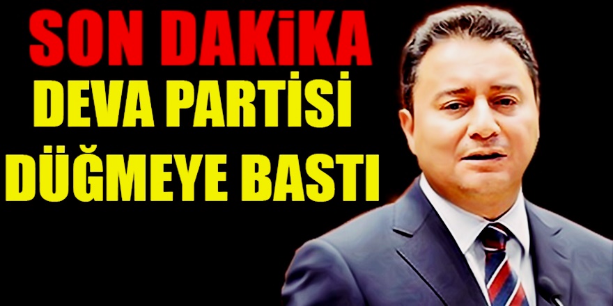 Seçime Girmesi İstenmeyen Ali Babacan'dan Flaş Karar! Düğmeye basıldı