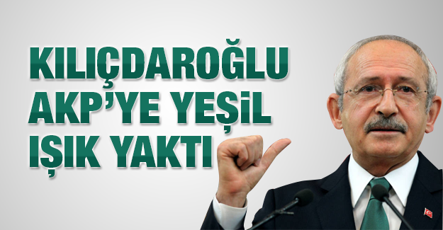 Kılıçdaroğlu'ndan AKP ve MHP'ye şartlı destek teklifi!