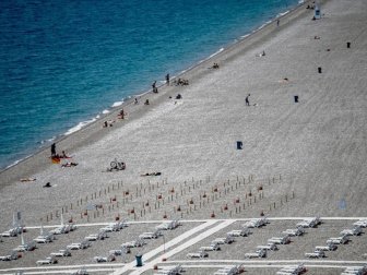 'Turizmin Başkenti' Antalya'da Sahiller Hareketlendi