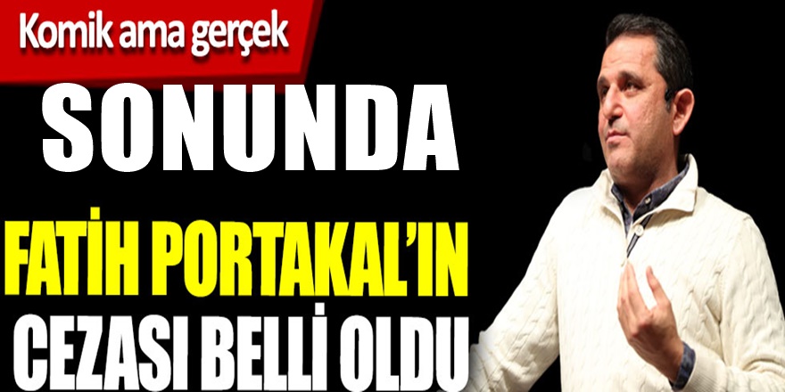 Fatih Portakal'ın Cezası Açıklandı - Kararı gören herkes şaşırdı