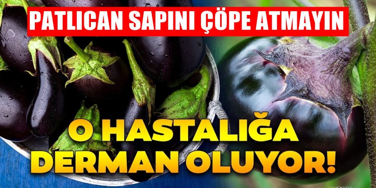 Patlıcanın Saplarını Çöpe Atmayın Eğer Kaynatıp İçerseniz O sorun bitiyor
