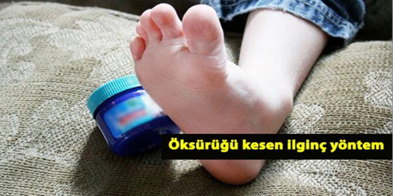 Bundan Ayaklarınıza Bir Tutam Sürünce öksürüğü şıp diye kesiyor