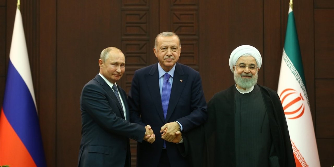 Cumhurbaşkanı Erdoğan, Putin ve Ruhani Suriye'yi Görüşecek