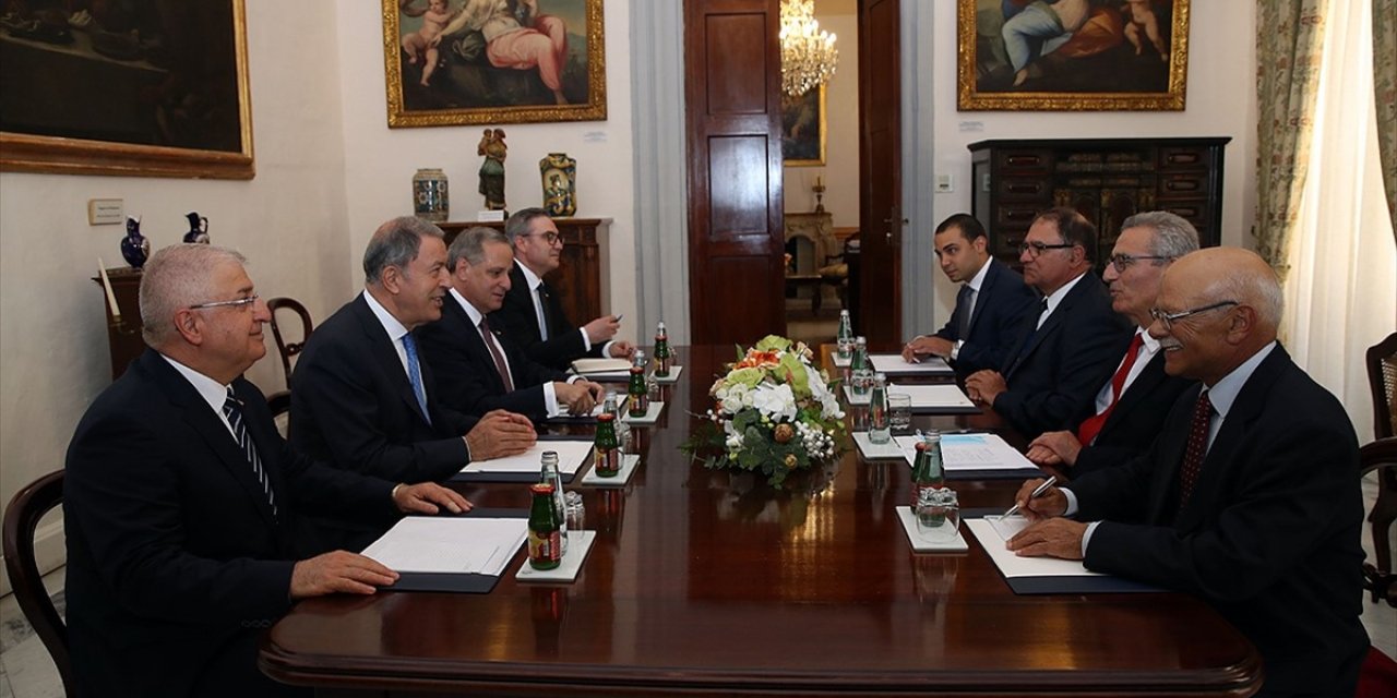 Bakan Akar ve Genelkurmay Başkanı Orgeneral Güler Malta'da