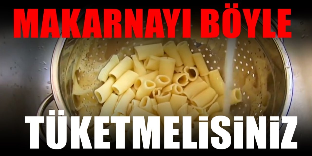 Makarnayı Pişirirken Haşlamayın Senelerce yanlış pişirmişiz Doğrusu bu çünkü..