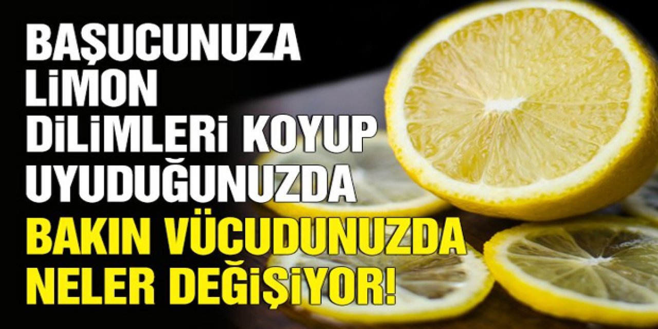 Uyuduğunuz odaya Limonları Kesip Koyun O sorun geçer