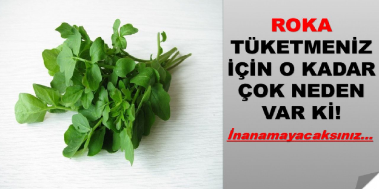 1 Ay boyunca her gün 1 tutam Roka Yerseniz O sorun geçer