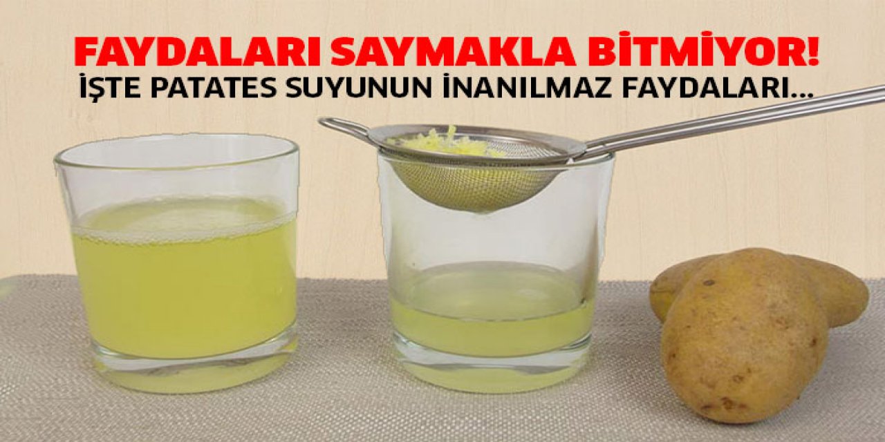 Öğrenince Mutfağa Koşacaksınız Patatesi Kaynatıp Suyunu İçtiğinizde O Sorun Şıp diye biter