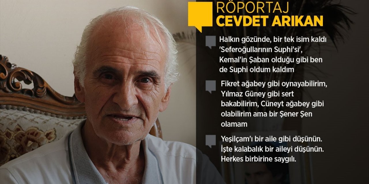 Sinema Sanatçısı Cevdet Arıkan'dan İbretlik bir öykü! Oyunculuğu ben..