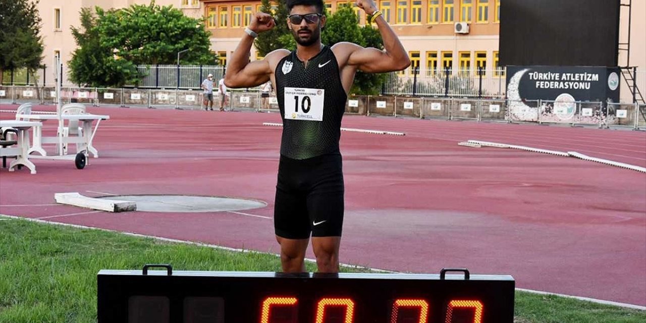 Milli Atlet Sinan Ören Türkiye Rekorunu Kırdı