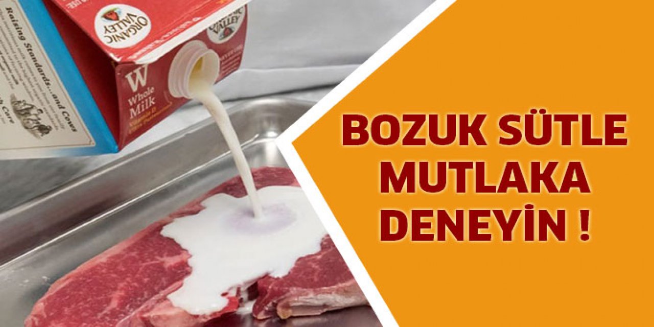 Bozulmuş Sütü Çöpe Atmayın Böyle kullanırsanız o sorunu geçiriyor ve..