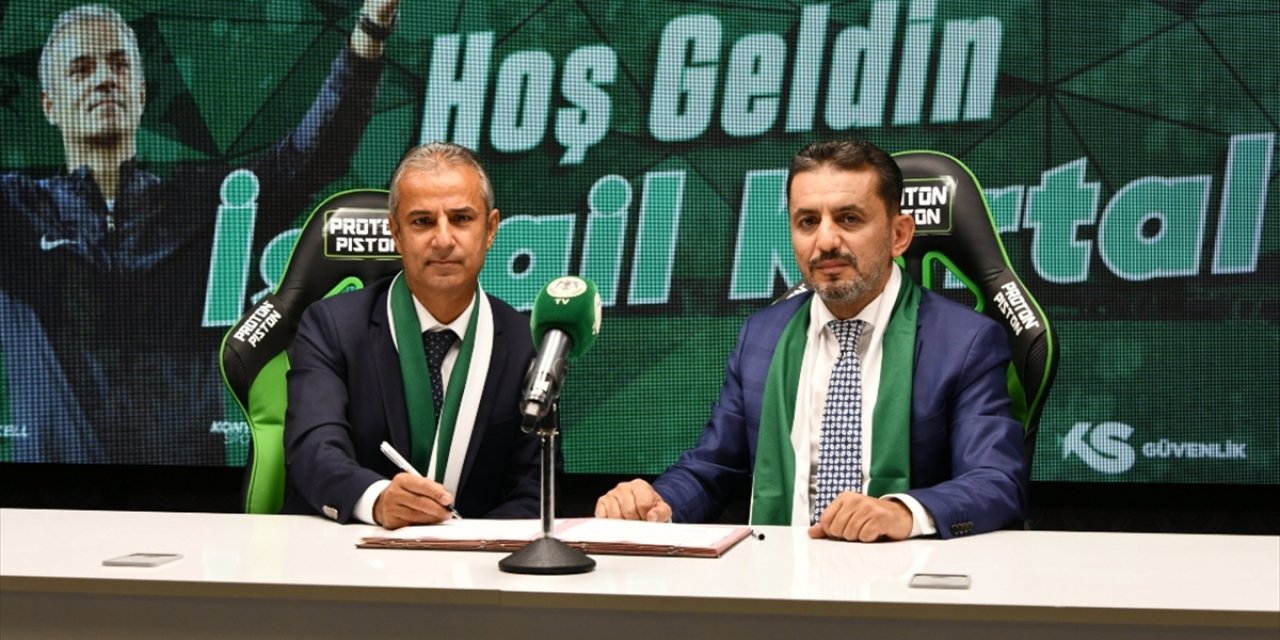 İttifak Holding Konyaspor, Teknik Direktör İsmail Kartal ile Anlaştı