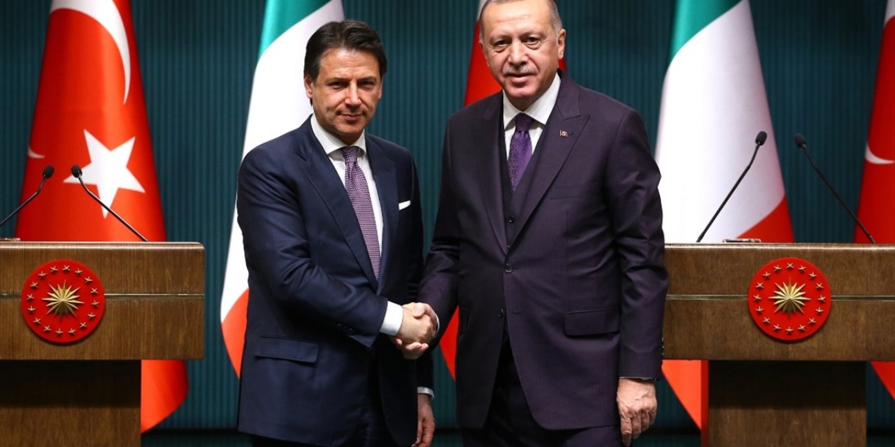 Erdoğan, İtalya Başbakanı Conte İle Görüştü