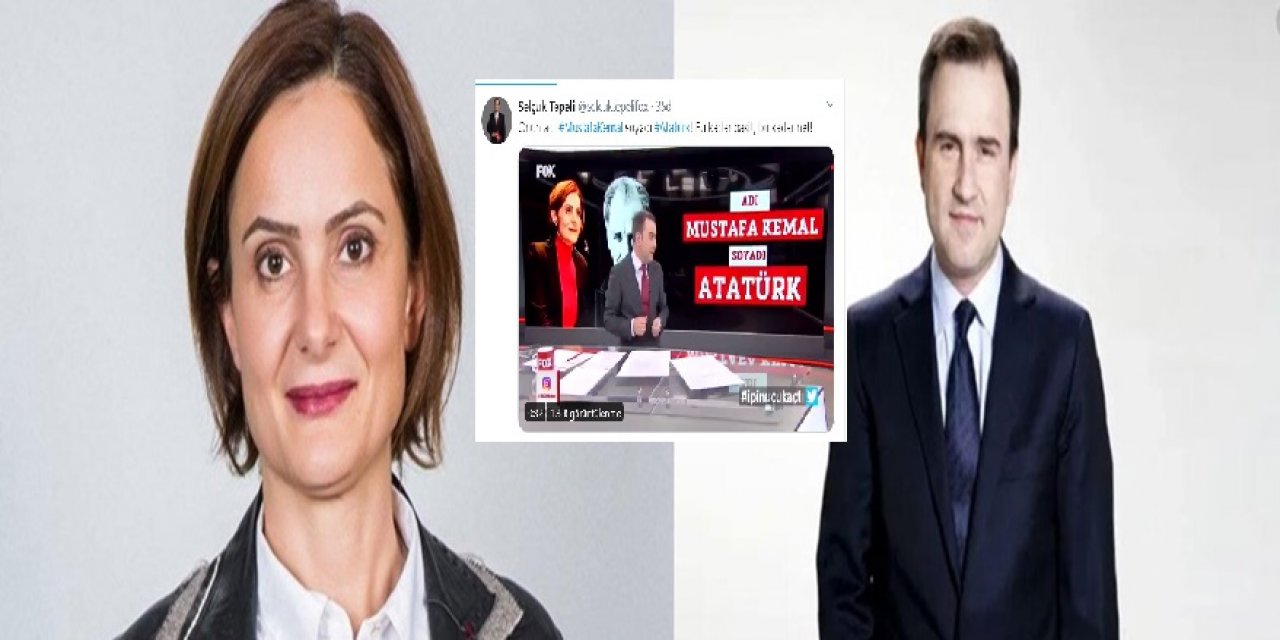 Fatih Portakal'ın Yerine gelen Selçuk Tepeli CHP'li Kaftancıoğlu'na fena çıkıştı sözleri ortalığı yıktı