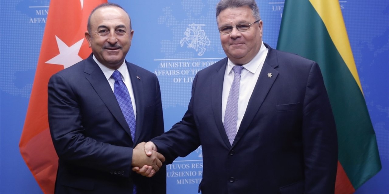 Çavuşoğlu ve Litvanya Dışişleri Bakanı Linkevicius'dan Ortak Yazılı Açıklama
