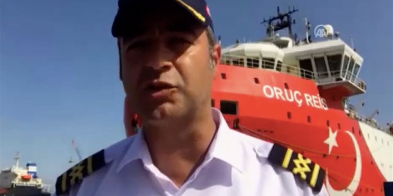 Oruç Reis Gemisinin Kaptanı Uzşen: 'Mavi Vatan'da Görev Yapmak Onur Meselesi'