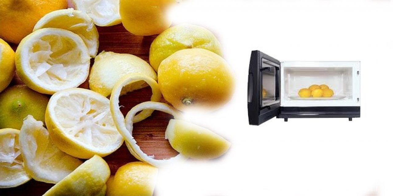 Limonu Doğrayıp Mikrodalgaya atın şaşıracaksınız ama gerçekten 5 dakika sonra o sorunu geçiyor