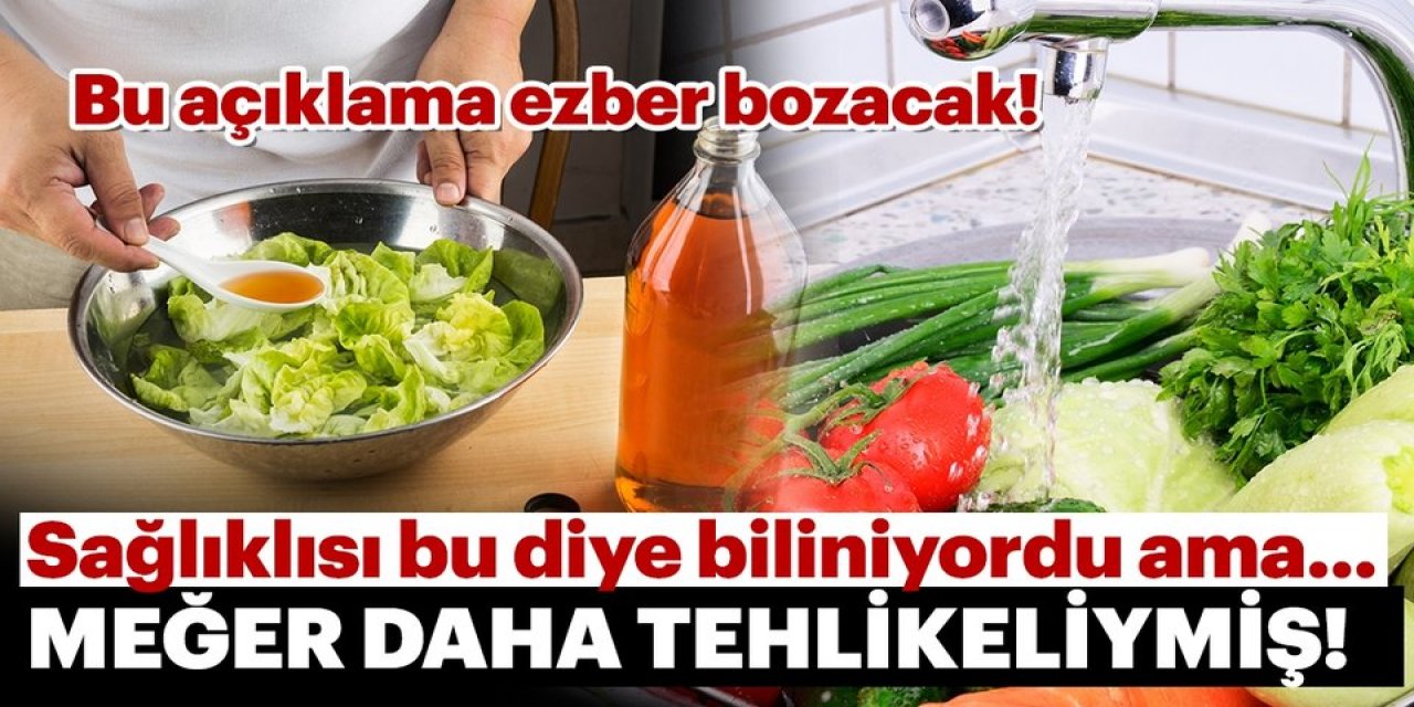 Dikkat edilmiyor meyve ve sebzeleri bu şekilde yıkamamak tehlikeyi artırıyor ve o sorunu artırıyor
