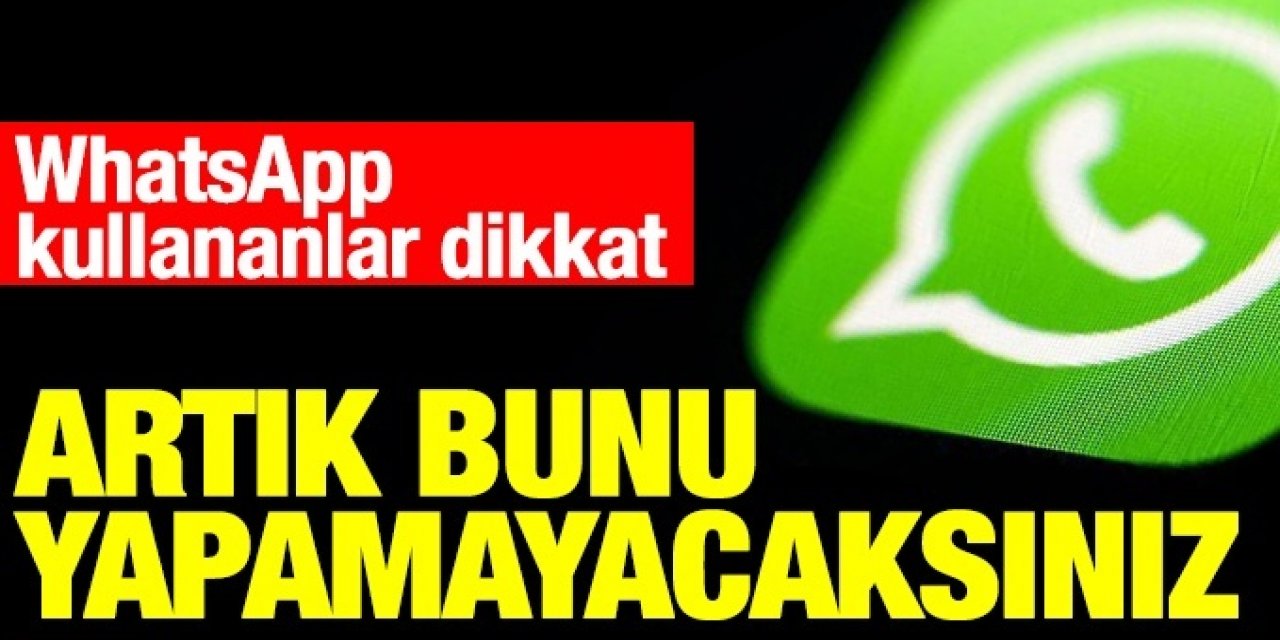 WhatsApp kullananlar dikkat soluğu mahkemede alabilirsiniz yapana ceza verilecek dava açılacak ve..