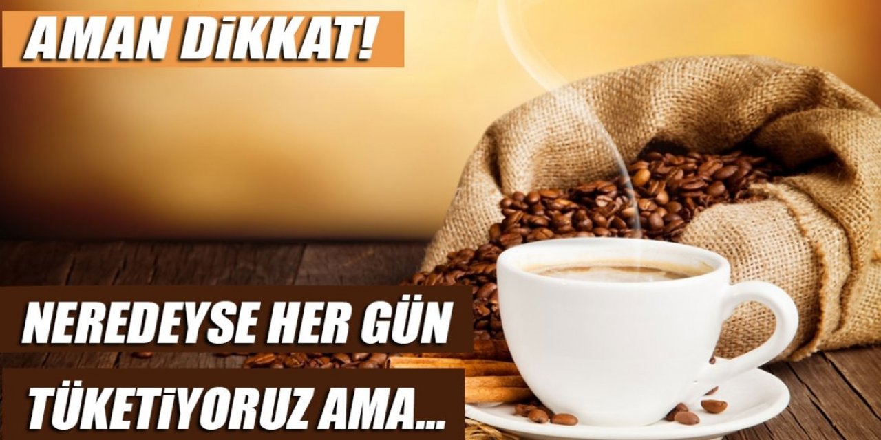 Kahveyi sabah içmeyin yerine elma yiyin çünkü..