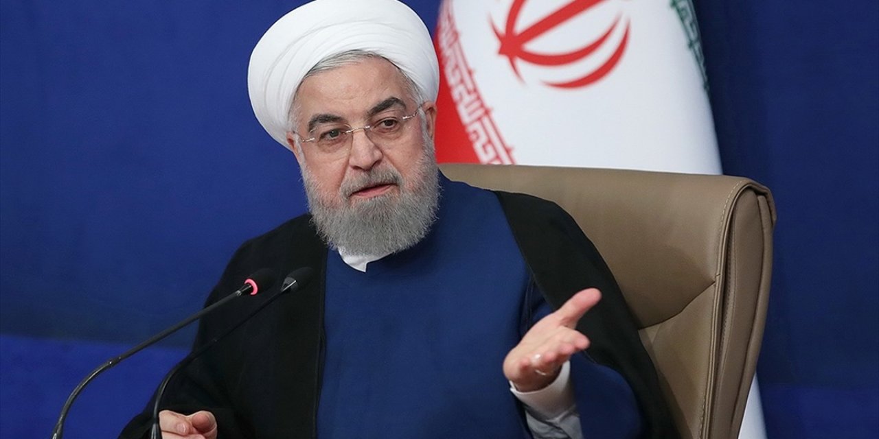 İran Cumhurbaşkanı Ruhani: 'ABD'nin Hedefi Bizi Teslim Almaktı'