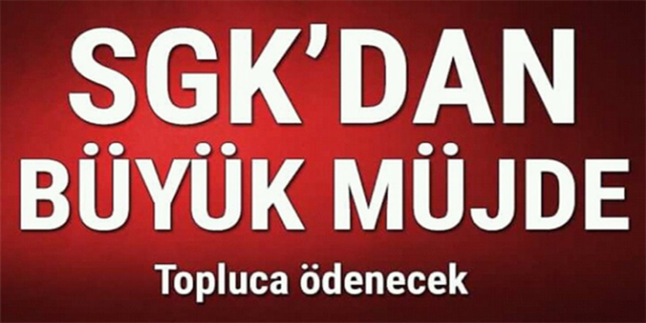SGK Emekli geri ödemesi yapıyor E-devlet ödeme sorgulama ekranı açıldı