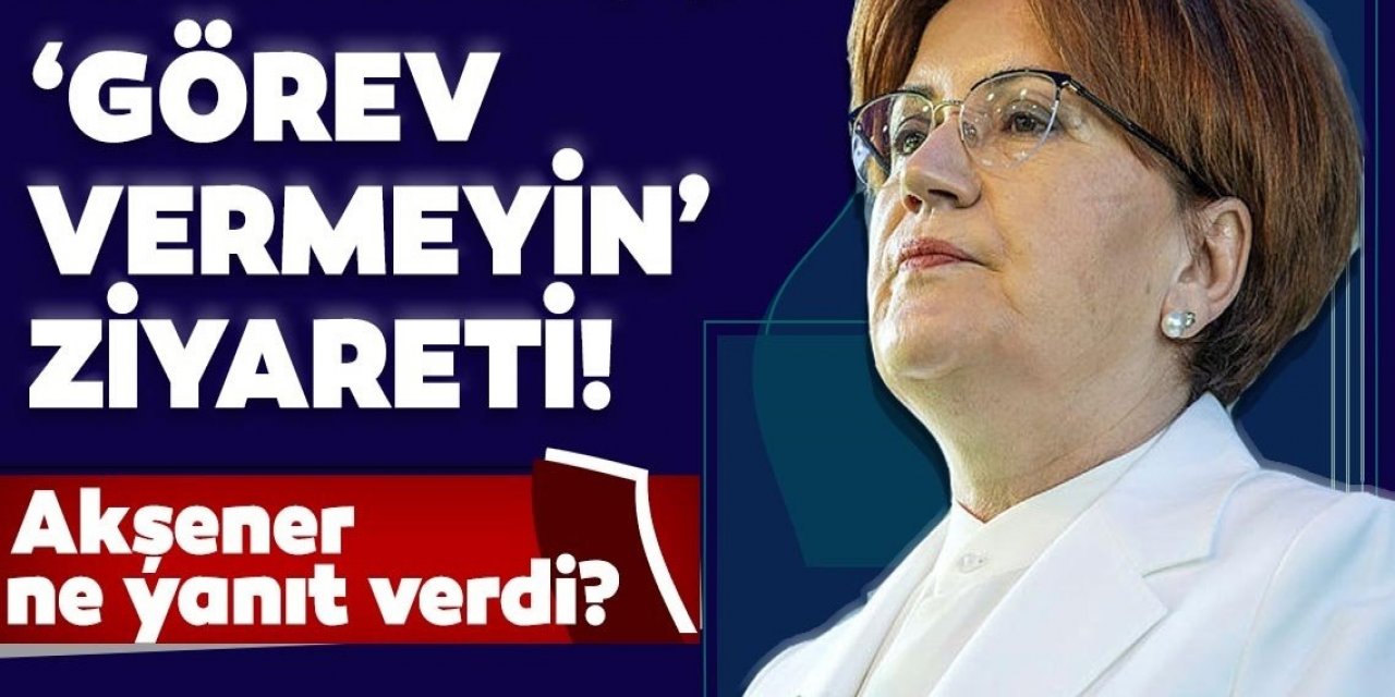 Meral Akşener partide kriz çıkınca devreye girdi ve vekillere kesin talimat verdi