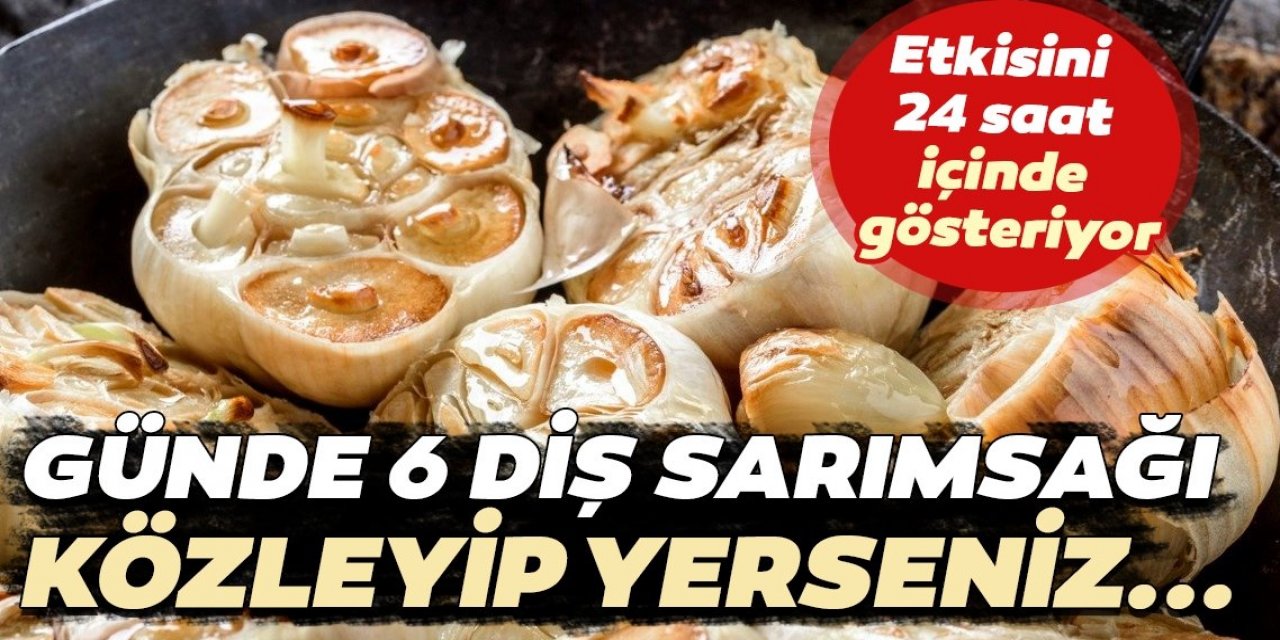 Sarımsağı Közleyip yediğinizde 1 gecede o sorunu geçiriyor
