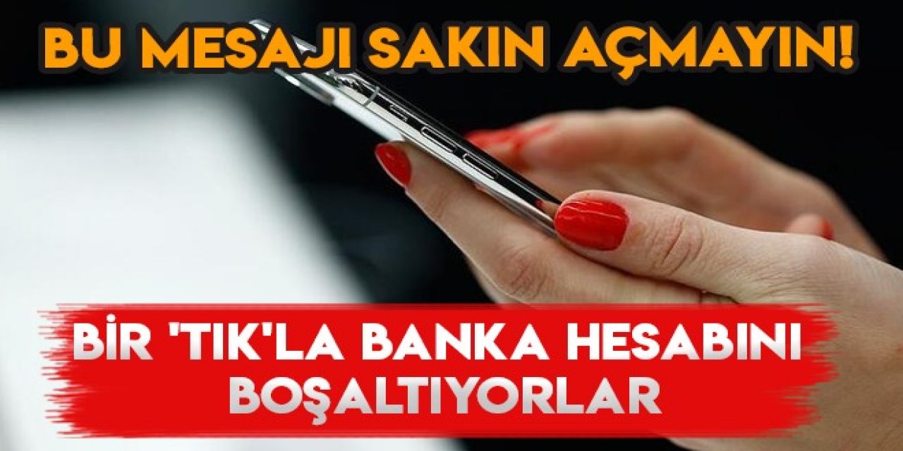 Telefonunuza gelen bu mesajı önemsemeyin binlerce kişiyi zor duruma düşürdüler