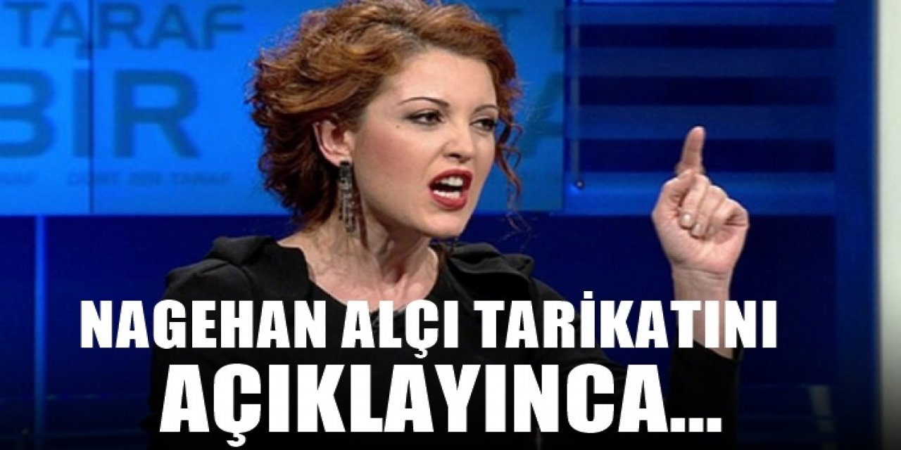 Nagehan Alçı canlı yayında tarikatını açıklayınca stüdyo buz kesti ve herkes..