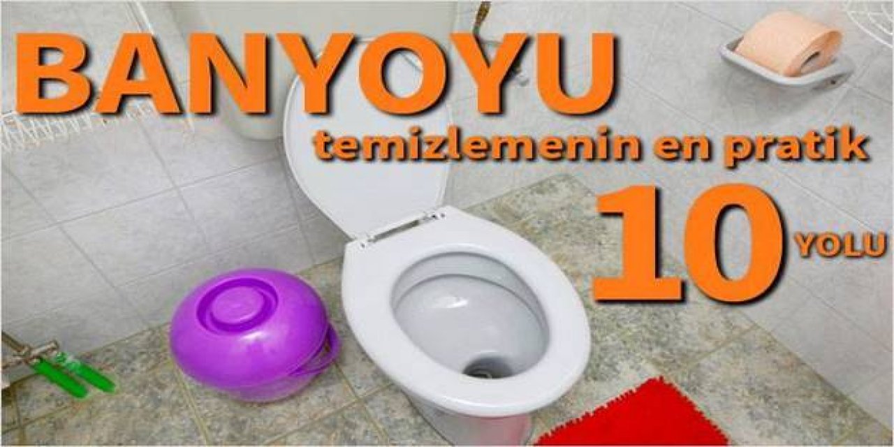 Klozet Temizliğinde böylesini daha önce denemediniz sadece 1 dakika içinde pırıl pırıl bir banyo oluyor