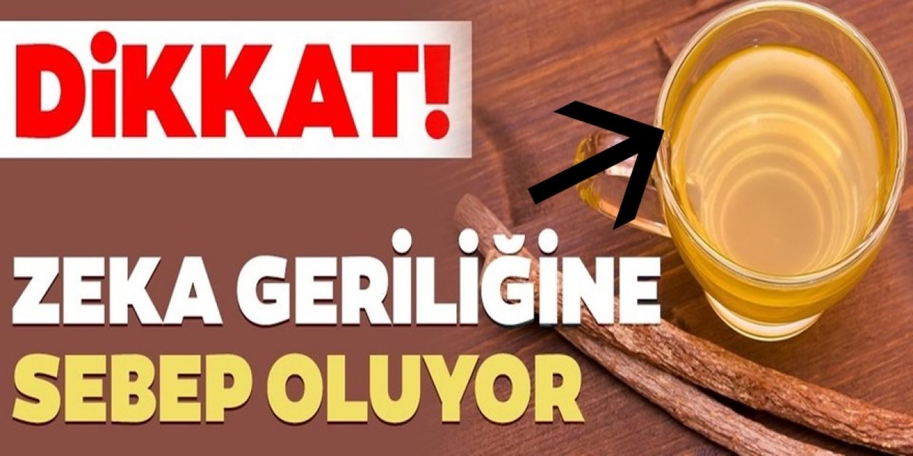 Bu yiyecekten Eğer çok fazla tüketirseniz zeka geriliğine neden olur aşırıya sakın kaçmayın yoksa..